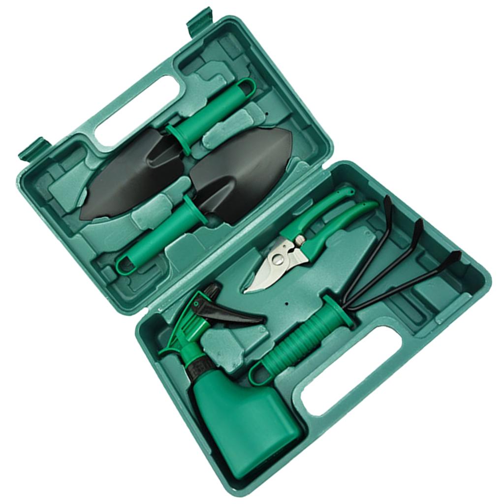 Gardening Tools Set Gift - Tuintroffelspuit en handgereedschapset met organizer voor
