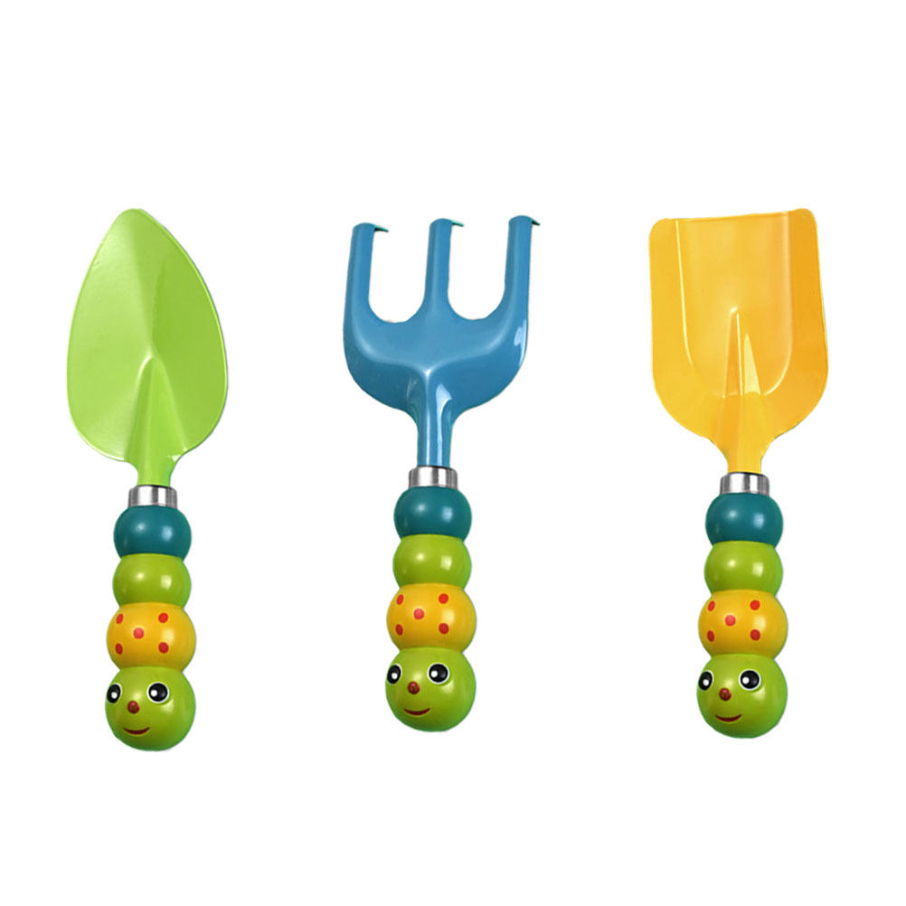 Gardening Tools Kit For Kids - 3-delige kindertuinset met comfortabel premium materiaal,