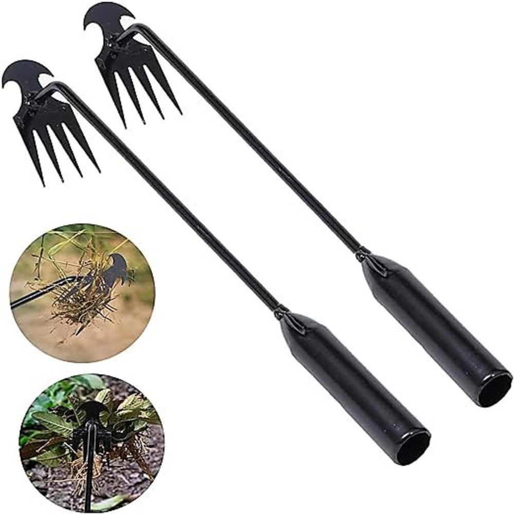 Gardening Tools Vegetables - 4 tanden - Multifunctionele handwieder voor