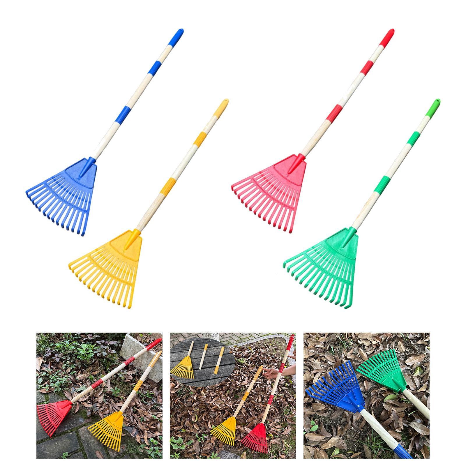 Gardening Tools For Kids - Bladhark 3 secties met lange steel