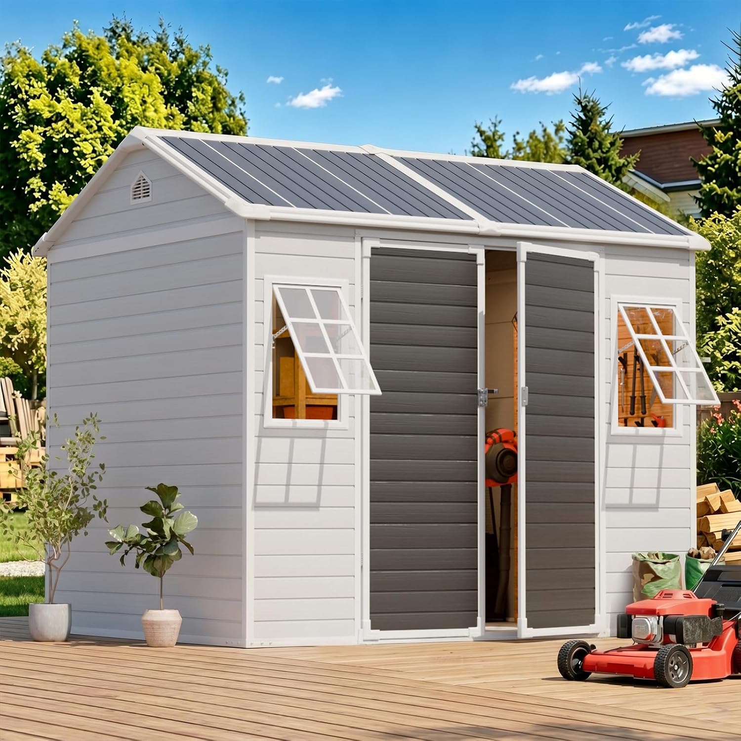8x6 FT harsberging met vloer v - Gardening Tool recensie en prijs