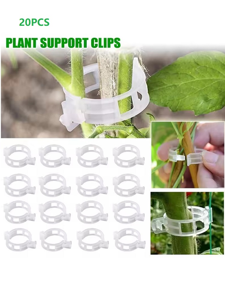 20 stuks plantensteunclips, op - Gardening Tools Vegetables recensie en prijs