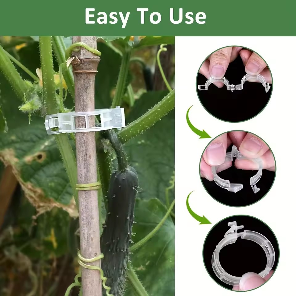 20 stuks plantensteunclips, op - Gardening Tools Vegetables recensie en prijs