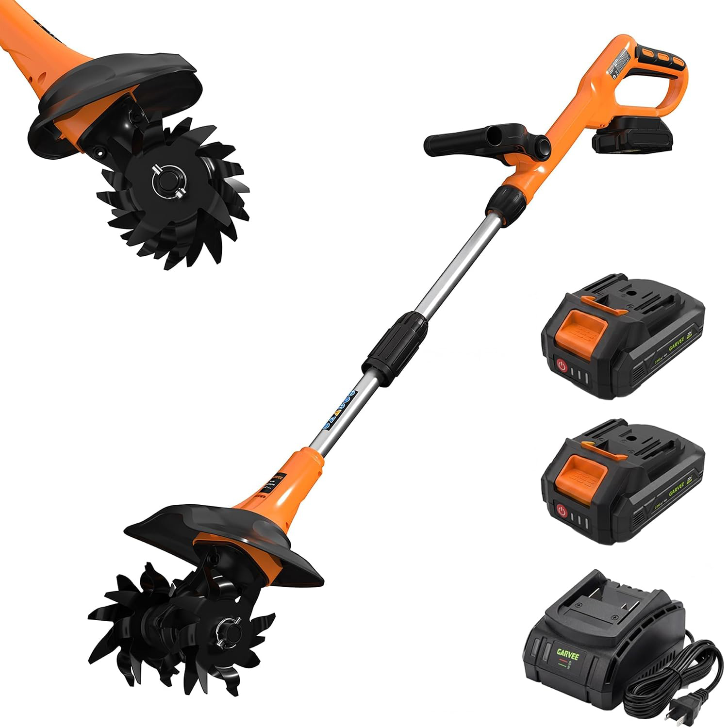 20V draadloze tuinfrees, 2x2,0 - Gardening Tools Brands recensie en prijs