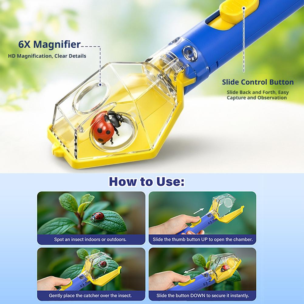 Handheld Insect Catcher Viewer - Gardening Tools Kit For Kids recensie en prijs