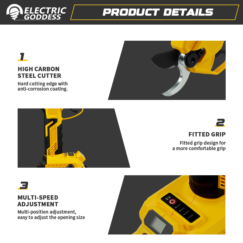 Borstelloze 55mm Elektrische S - Pruning Shears recensie en prijs