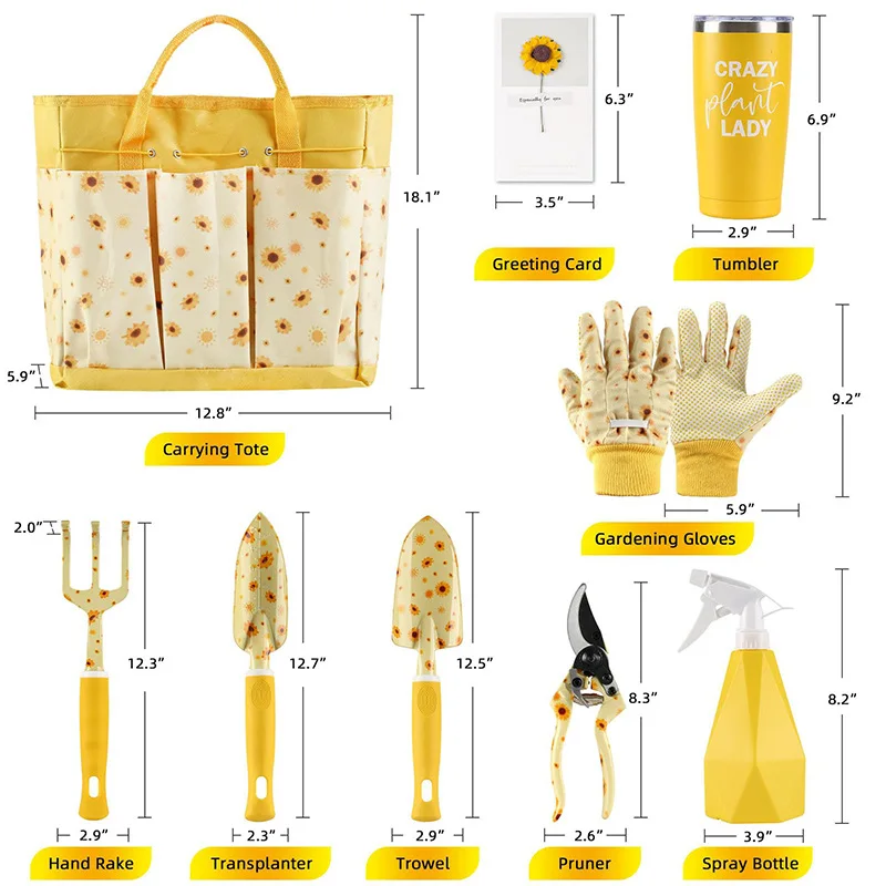Duurzame tuingereedschapset Da - Gardening Tools Set Gift recensie en prijs