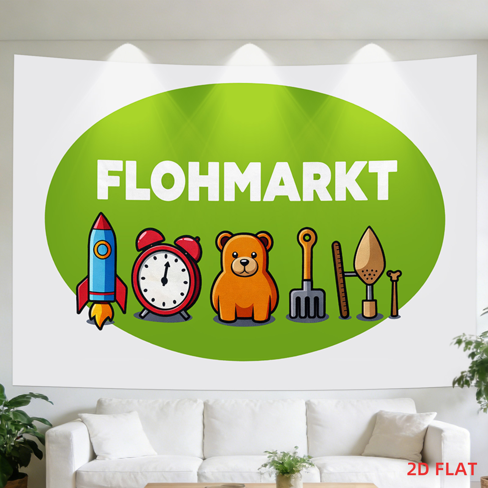 Flohmarkt Wandtapijt, Duits Vl - Gardening Tools For Kids recensie en prijs