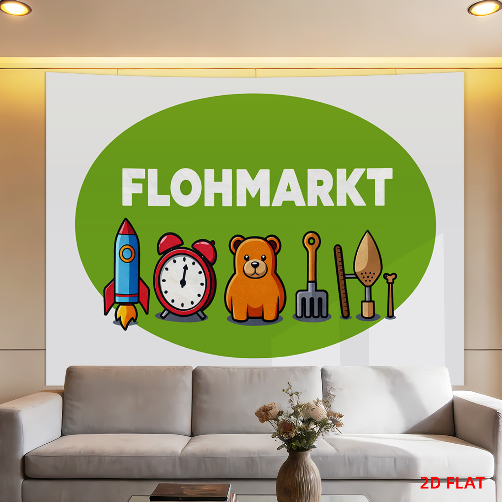 Flohmarkt Wandtapijt, Duits Vl - Gardening Tools For Kids recensie en prijs