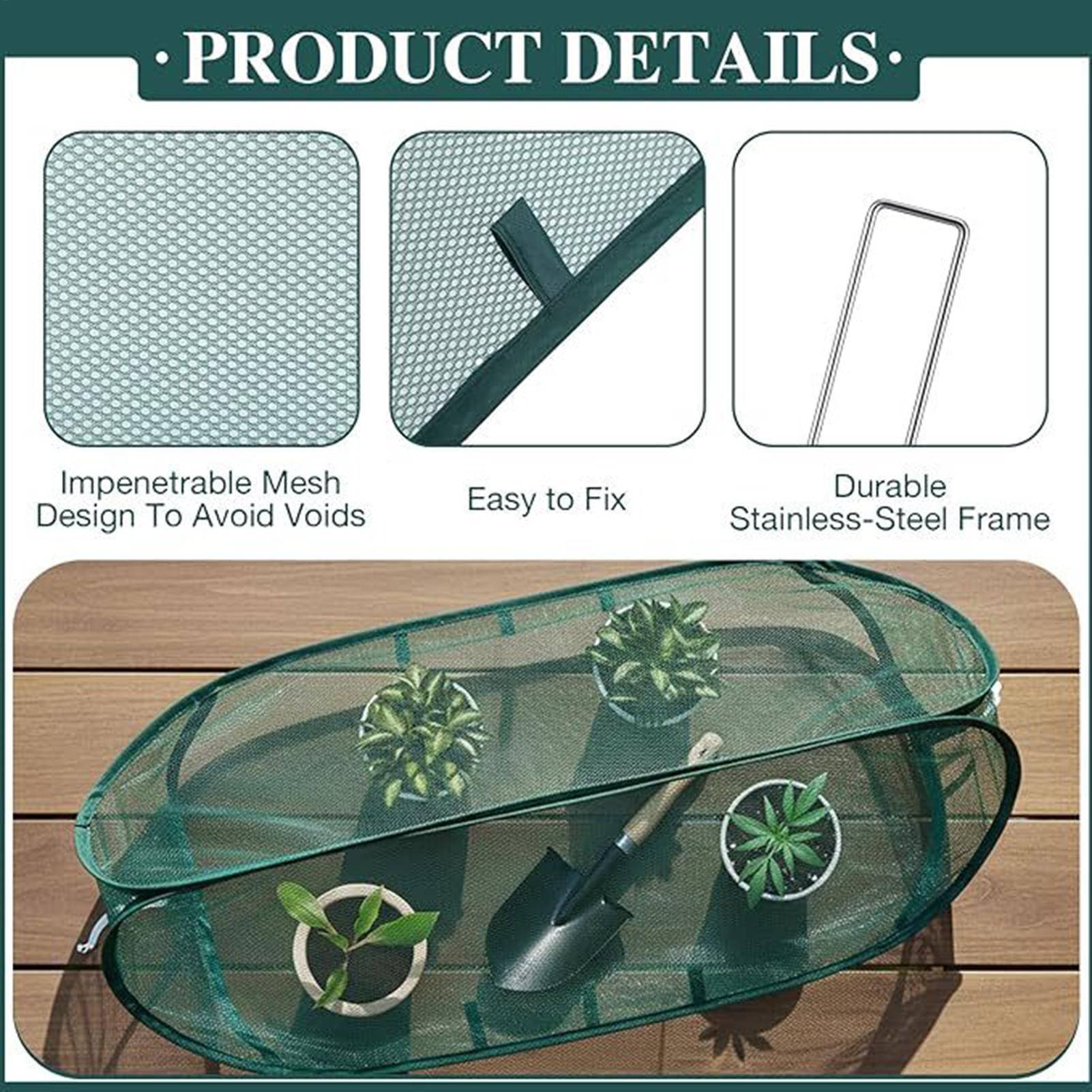Pop-up tuinnet plantenbescherm - Garden Netting Cover recensie en prijs