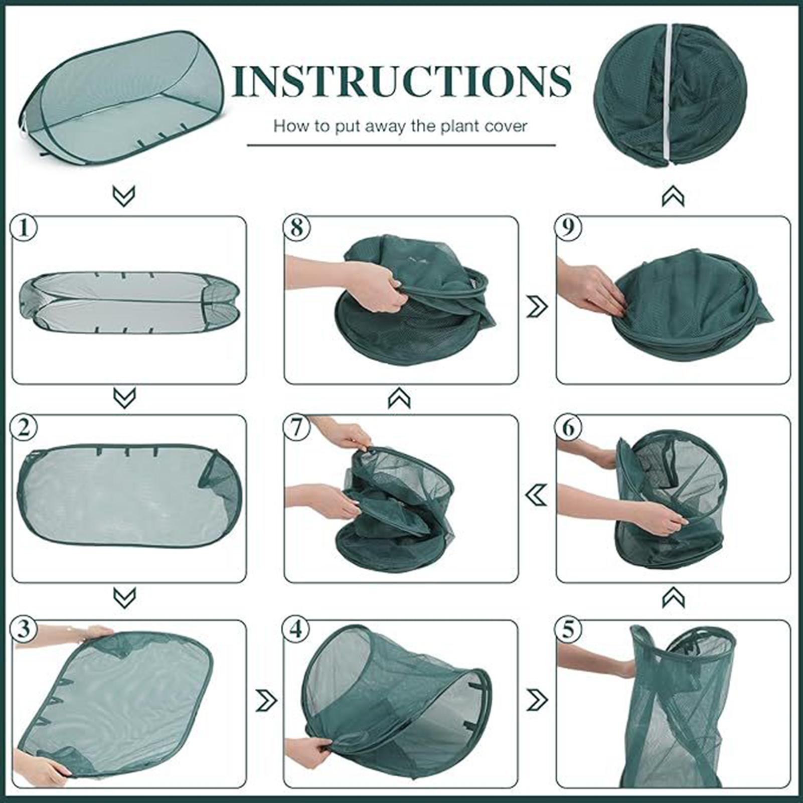 Pop-up tuinnet plantenbescherm - Garden Netting Cover recensie en prijs