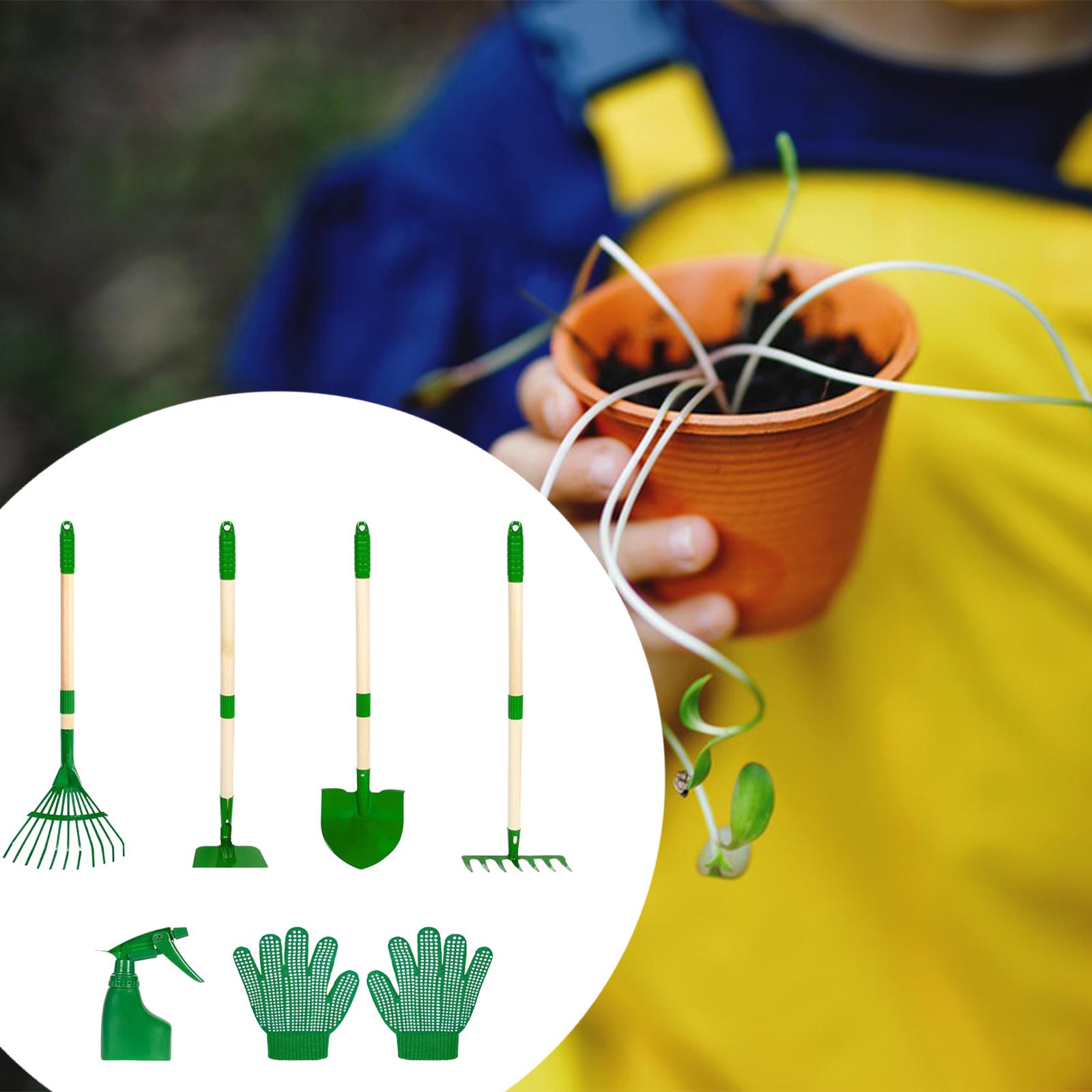 6x Kinderen Tuingereedschap Se - Gardening Tools Set Gift recensie en prijs