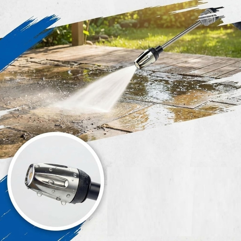 M76E Krachtige hogedrukreinige - Gardena Hose Comfort recensie en prijs