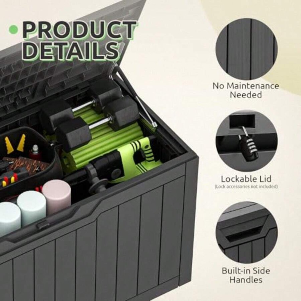 80 Gallon Waterdichte Dekkist, - Gardening Tools And Uses recensie en prijs