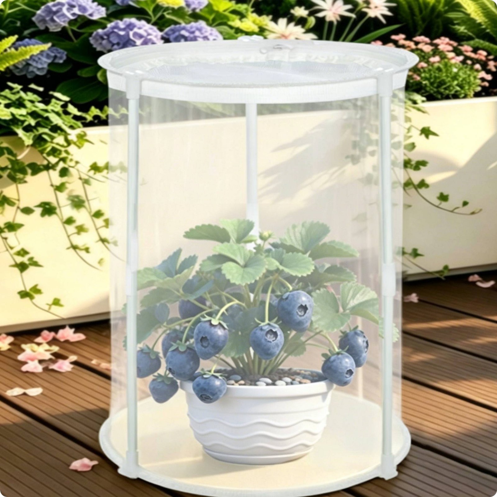 Uitbreidbare plantenkap, draag - Garden Netting Cover recensie en prijs